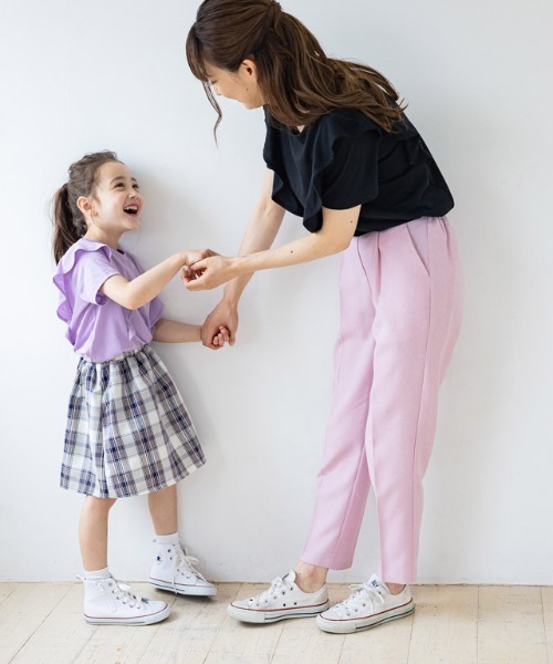 kids2wayフリルショルダーTシャツ