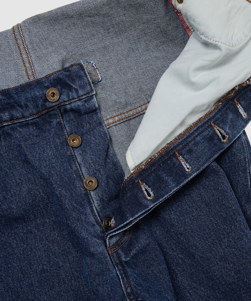 Y/Project(ワイプロジェクト)の「CLASSIC ASYMMETRIC WAIST JEANS(デニムパンツ・メンズ・ネイビー系・30/32)」の9枚目の写真