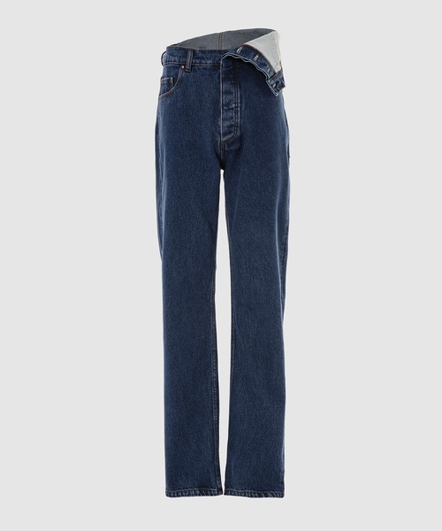 Y/Project(ワイプロジェクト)の「CLASSIC ASYMMETRIC WAIST JEANS(デニムパンツ・メンズ・ネイビー系・30/32)」の8枚目の写真