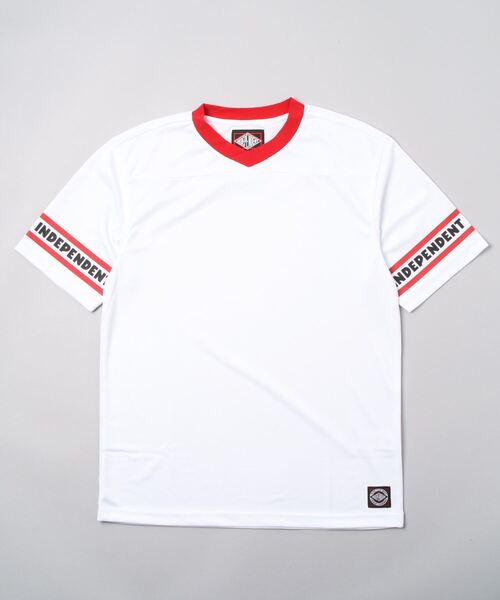 INDEPENDENT（インディペンデント）の「INDEPENDENT / インディペンデント ITC Streak S/S Jersey Top 半袖 ロゴ ジャージ カットソー（Tシャツ/カットソー・メンズ・ホワイト/ブラック・MEDIUM/LARGE/X-LARGE/XX-LARGE）」の12枚目の写真