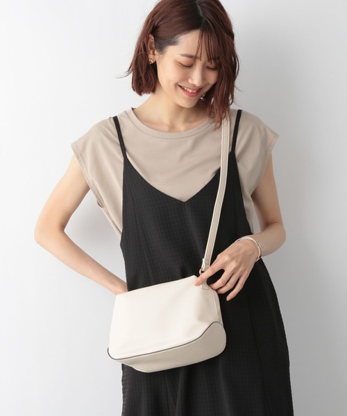 GLOBAL WORK（グローバルワーク）の「マルチポケ財布ショルダー/349574（ショルダーバッグ・レディース・ホワイト/ブラック/グリーン・ONESIZE）」の2枚目の写真