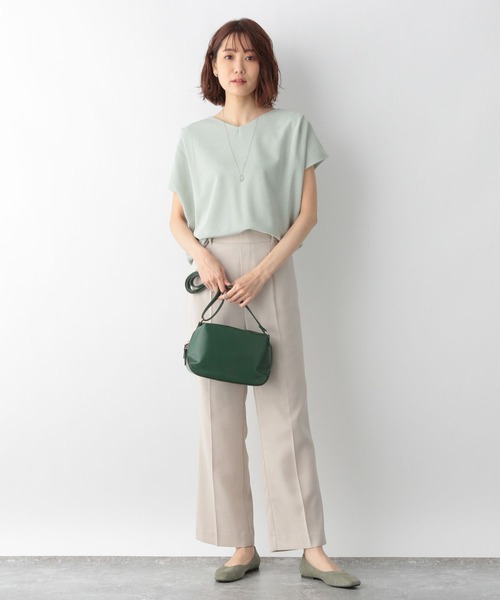 GLOBAL WORK（グローバルワーク）の「マルチポケ財布ショルダー/349574（ショルダーバッグ・レディース・ホワイト/ブラック/グリーン・ONESIZE）」の20枚目の写真