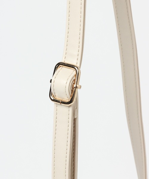 GLOBAL WORK（グローバルワーク）の「マルチポケ財布ショルダー/349574（ショルダーバッグ・レディース・ホワイト/ブラック/グリーン・ONESIZE）」の14枚目の写真