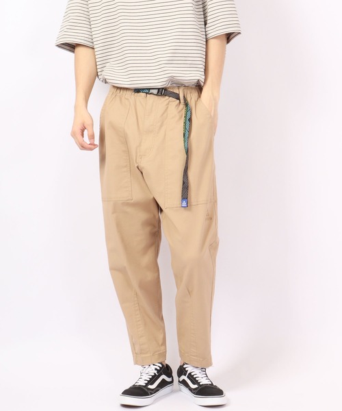 GERRY(ジェリー)の「GERRY ストレッチ デニム&チノ ベーカー ワイド バルーン クライミングパンツ(デニムパンツ・メンズ・ブラック/サックスブルー/グレー/カーキ/ベージュ/ブルー/オフホワイト/ダークベージュ/ネイビー/ブラック系/ネイビー系・LL/S/M/L)」の5枚目の写真