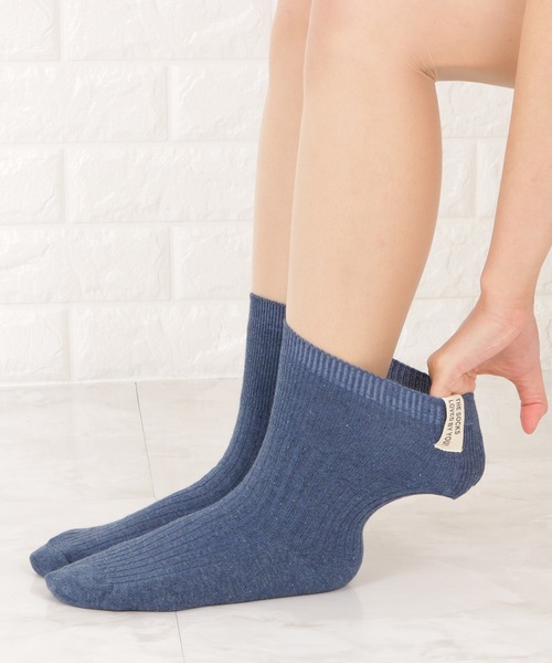 Lace Ladies（レースレディース）の「【5色組】タグデザインクルーソックスセット（ソックス/靴下・レディース・A/B・FREE）」の15枚目の写真