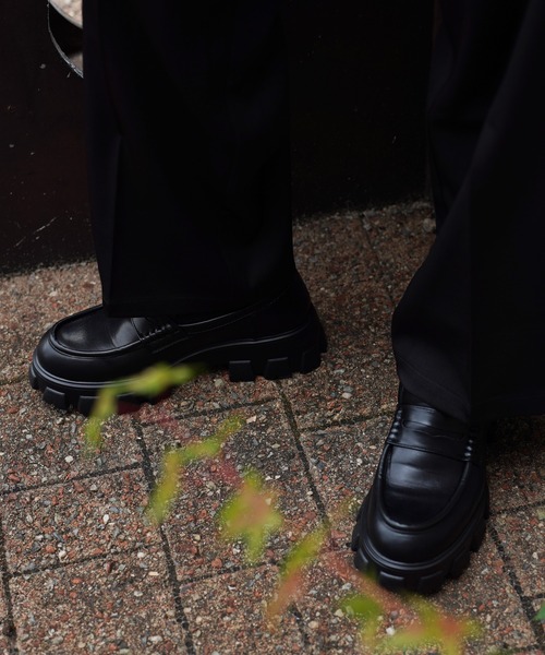 G.O.C(ジーオーシー)の「チャンキー ソール ローファー(ローファー・メンズ・ブラック・SMALL/MEDIUM/LARGE)」の3枚目の写真