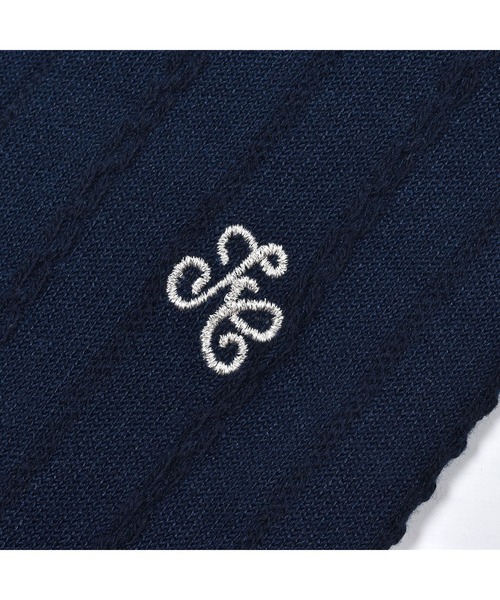 Tartine et Chocolat（タルティーヌエショコラ）の「Tartine et Chocolat/【 お揃い 】 日本製 ラメ 刺繍 タイツ (80~140cm)（タイツ/ストッキング・キッズ・オフホワイト/ネイビー・LARGE/MEDIUM/SMALL/X-SMALL）」の11枚目の写真