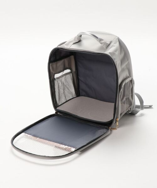 aimoha(アイモハ)の「ペット用リュック(ペット用キャリーケース・レディース・ライトグレー/ベージュ/ライトグリーン・FREE)」の5枚目の写真