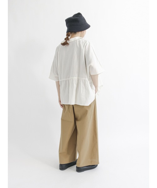 Samansa Mos2（サマンサ モスモス）の「アシメパンツ（その他パンツ・レディース・ブラウン/ベージュ・ﾌﾘ-）」の5枚目の写真