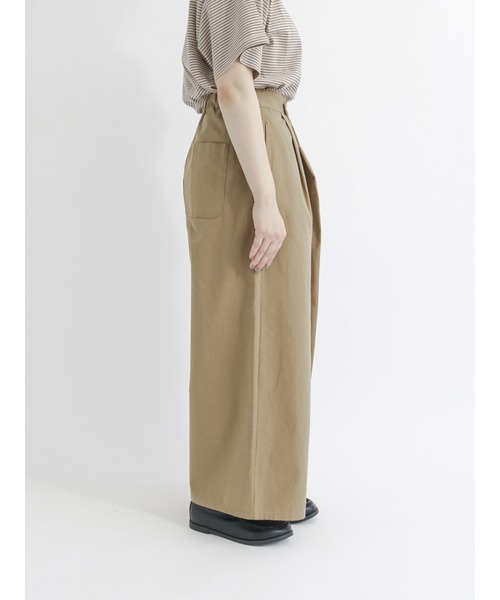 Samansa Mos2（サマンサ モスモス）の「アシメパンツ（その他パンツ・レディース・ブラウン/ベージュ・ﾌﾘ-）」の10枚目の写真