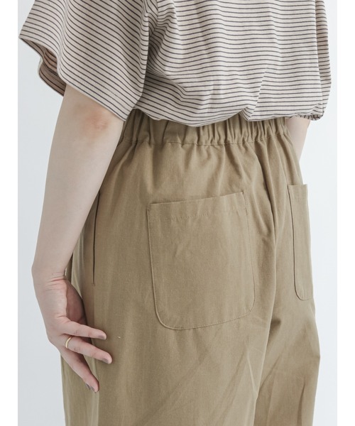 Samansa Mos2（サマンサ モスモス）の「アシメパンツ（その他パンツ・レディース・ブラウン/ベージュ・ﾌﾘ-）」の9枚目の写真