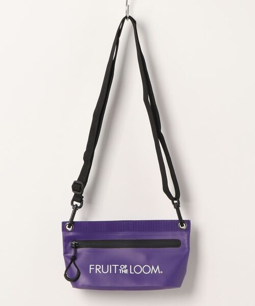 FRUIT OF THE LOOM（フルーツオブザルーム）の「《FRUIT OF THE LOOM》FTL WELDER 2WAY POUCH（ボディバッグ/ウエストポーチ・レディース・ブラック/イエロー/オレンジ/グリーン/パープル・FREE）」の4枚目の写真