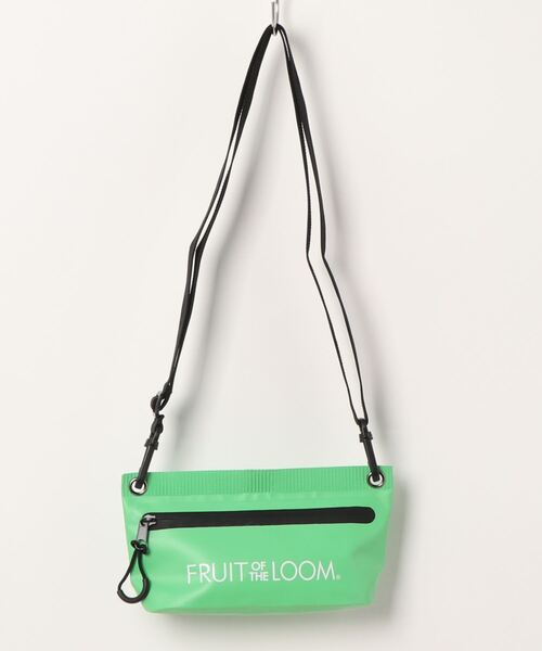 FRUIT OF THE LOOM（フルーツオブザルーム）の「《FRUIT OF THE LOOM》FTL WELDER 2WAY POUCH（ボディバッグ/ウエストポーチ・レディース・ブラック/イエロー/オレンジ/グリーン/パープル・FREE）」の3枚目の写真
