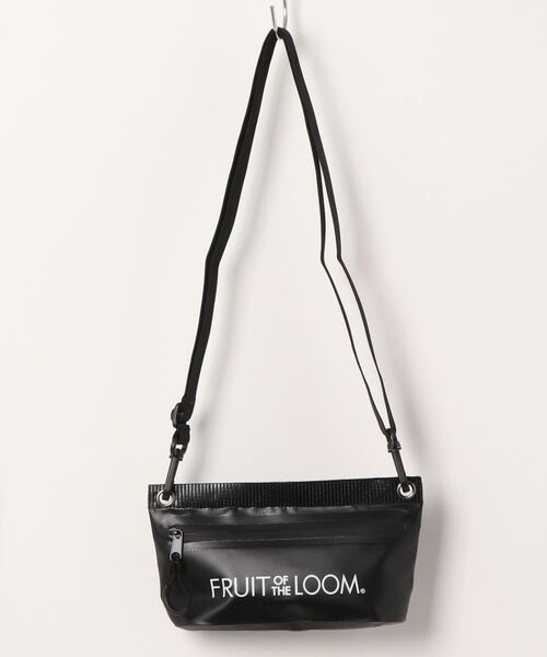FRUIT OF THE LOOM（フルーツオブザルーム）の「《FRUIT OF THE LOOM》FTL WELDER 2WAY POUCH（ボディバッグ/ウエストポーチ・レディース・ブラック/イエロー/オレンジ/グリーン/パープル・FREE）」の2枚目の写真