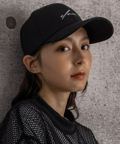 clear（クリア）の「clearロゴキャップ（キャップ・レディース・ブラック/ベージュ/ネイビー・F）」の2枚目の写真