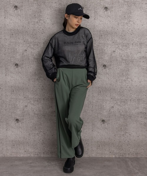 clear（クリア）の「clearロゴキャップ（キャップ・レディース・ブラック/ベージュ/ネイビー・F）」の6枚目の写真