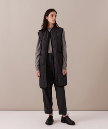 mamuキルティングフリルベスト⭐︎ブラック QUILTING FRILL VEST – MAMU ONLINE STORE