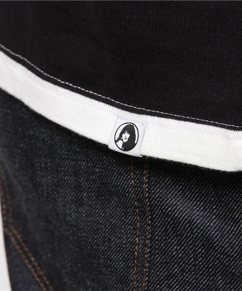 HYSTERIC GLAMOUR（ヒステリックグラマー）の「WW/FUN FOOD pt T-SH（Tシャツ/カットソー・メンズ・ブルー/ネイビー/ブラック・SMALL/MEDIUM/LARGE）」の6枚目の写真