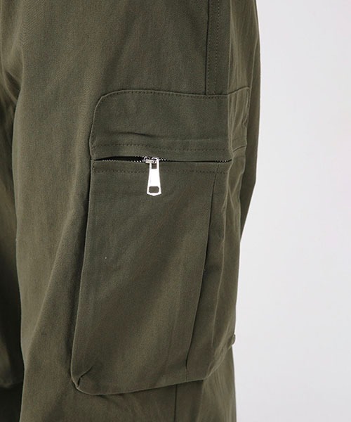 WESTBOY(ウエストボーイ)の「ルーズシルエットバギーカーゴパンツWO22W3PT03【WB ORIGINALS】(カーゴパンツ・メンズ・カーキ/ホワイト/ブラック・L/XL/M)」の9枚目の写真