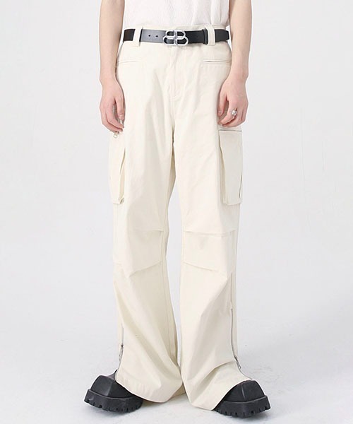 WESTBOY(ウエストボーイ)の「ルーズシルエットバギーカーゴパンツWO22W3PT03【WB ORIGINALS】(カーゴパンツ・メンズ・カーキ/ホワイト/ブラック・L/XL/M)」の7枚目の写真