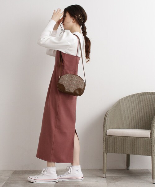 Cutie Blonde（キューティーブロンド）の「◆肩タックリブニットプルオーバー（ニット/セーター・レディース・ブラック/ホワイト系/ベージュ系2/ピンク系7・02/03）」の18枚目の写真