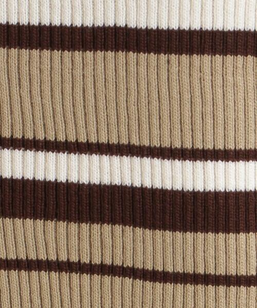 Cutie Blonde（キューティーブロンド）の「◆肩タックリブニットプルオーバー（ニット/セーター・レディース・ブラック/ホワイト系/ベージュ系2/ピンク系7・02/03）」の20枚目の写真