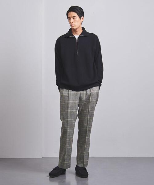 UNITED ARROWS(ユナイテッドアローズ)の「ブリティッシュチェック 1プリーツ パンツ(その他パンツ・メンズ・ベージュ/ダークグレー・S/M/L)」の11枚目の写真