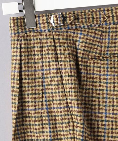 UNITED ARROWS(ユナイテッドアローズ)の「ブリティッシュチェック 1プリーツ パンツ(その他パンツ・メンズ・ベージュ/ダークグレー・S/M/L)」の15枚目の写真