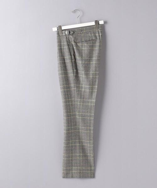 UNITED ARROWS(ユナイテッドアローズ)の「ブリティッシュチェック 1プリーツ パンツ(その他パンツ・メンズ・ベージュ/ダークグレー・S/M/L)」の19枚目の写真