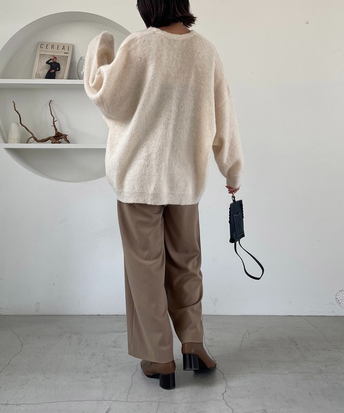 CAPRICIEUX LE'MAGE（カプリシューレマージュ）の「モヘア起毛