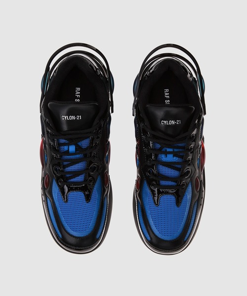 新品　希少　ラフシモンズ　スニーカー　RUNNER　アッパー変更可　紺色　40 楽天市場】RAF SIMONS RUNNER ラフシモンズランナー CYLON