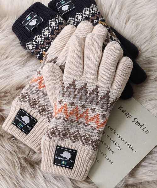 セール】SCANDINAVIAN FOREST ケーブルニットグローブ（手袋