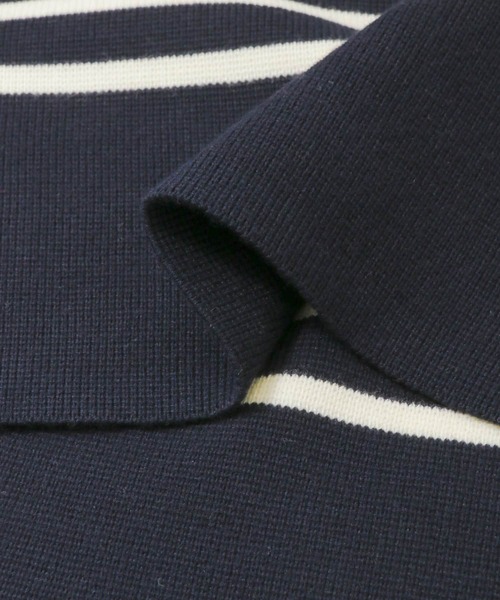 URBAN RESEARCH DOORS（アーバンリサーチドアーズ）の「『ユニセックス』ミラノリブ ボートネックボーダー（ニット/セーター・メンズ・ネイビー/レッド/ホワイト・LARGE/MEDIUM）」の19枚目の写真