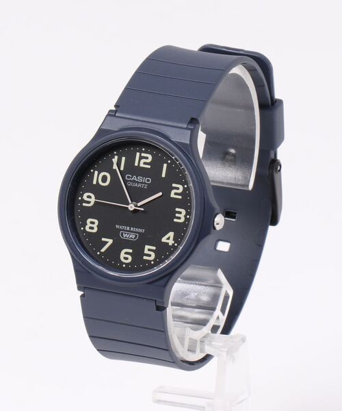 CASIO(カシオ)の「CASIO カシオ/ アナログ クォーツ ラウンドフェイス 腕時計 日常生活防水 /// MQラウンドシリーズ U(アナログ腕時計・レディース・ネイビー/オリーブ/ブラック系その他/ホワイト×ブラック・FREE)」の10枚目の写真