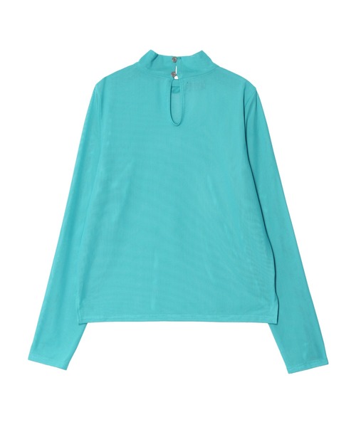 PAMEO POSE（パメオポーズ）の「Wavy Line Skin Top（Tシャツ/カットソー・レディース・ホワイト/ブルー/ブラック・FREE）」の15枚目の写真