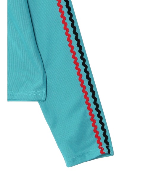 PAMEO POSE（パメオポーズ）の「Wavy Line Skin Top（Tシャツ/カットソー・レディース・ホワイト/ブルー/ブラック・FREE）」の9枚目の写真