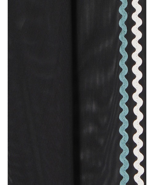 PAMEO POSE（パメオポーズ）の「Wavy Line Skin Top（Tシャツ/カットソー・レディース・ホワイト/ブルー/ブラック・FREE）」の6枚目の写真