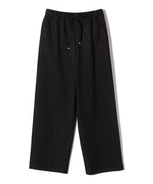 〈手洗い可能〉両面起毛ドロストパンツ ◇
