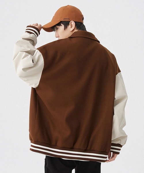 Ressaca（レサーカ）の「オーバーサイズ フェイクメルトン 襟付き