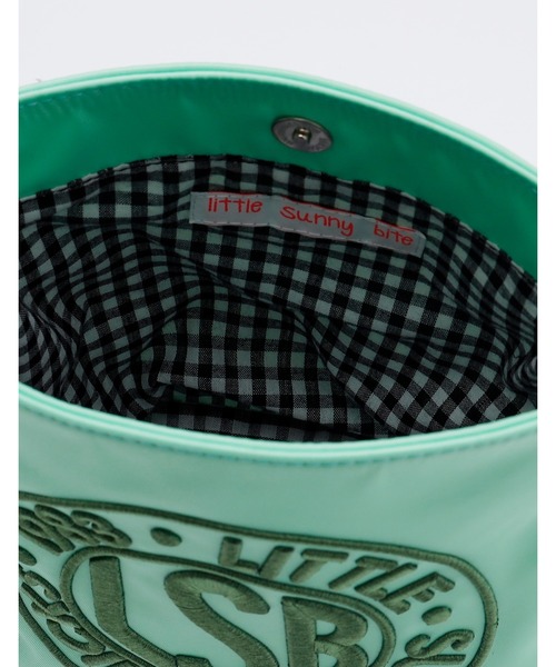 Little sunny bite（リトルサニーバイト）の「Satin mini shoulder bag（ショルダーバッグ・レディース・グリーン/ブルー/ピンク・FREE）」の18枚目の写真