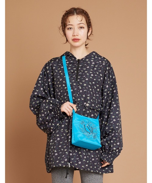 Little sunny bite（リトルサニーバイト）の「Satin mini shoulder bag（ショルダーバッグ・レディース・グリーン/ブルー/ピンク・FREE）」の4枚目の写真