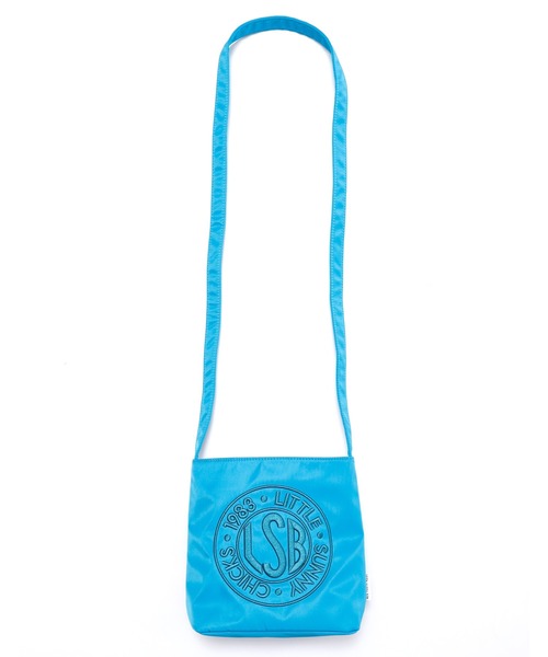 Little sunny bite（リトルサニーバイト）の「Satin mini shoulder bag（ショルダーバッグ・レディース・グリーン/ブルー/ピンク・FREE）」の5枚目の写真