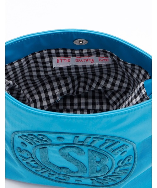 Little sunny bite（リトルサニーバイト）の「Satin mini shoulder bag（ショルダーバッグ・レディース・グリーン/ブルー/ピンク・FREE）」の10枚目の写真