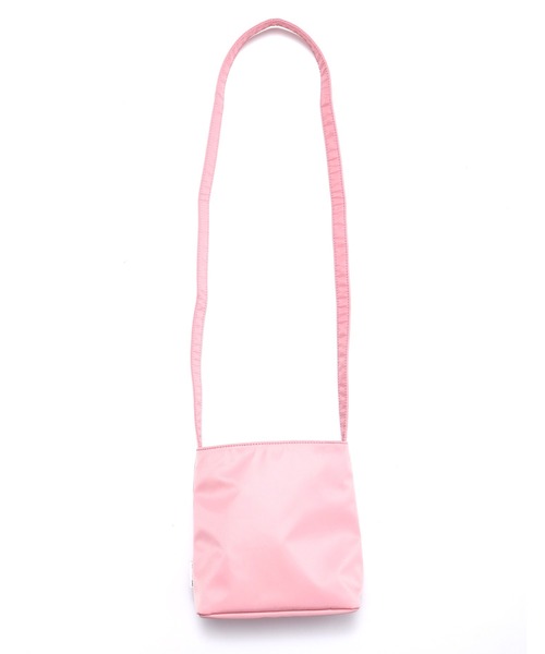 Little sunny bite（リトルサニーバイト）の「Satin mini shoulder bag（ショルダーバッグ・レディース・グリーン/ブルー/ピンク・FREE）」の12枚目の写真