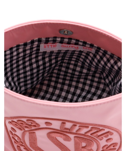 Little sunny bite（リトルサニーバイト）の「Satin mini shoulder bag（ショルダーバッグ・レディース・グリーン/ブルー/ピンク・FREE）」の17枚目の写真