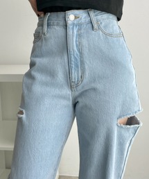 WEGO | WEGO/サイドカットデニムパンツ(デニムパンツ)