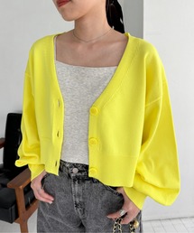 EPIMI E'PIMMY | スポンディッシュVネッククロップドカーディガン(カーディガン/ボレロ)
