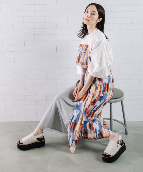 MARECHAL TERRE(マルシャルテル)の「プラットフォームサンダル(サンダル・レディース・ブラック/ボルドー/パープル/アイボリー・22.5/24.5/23.5)」の19枚目の写真