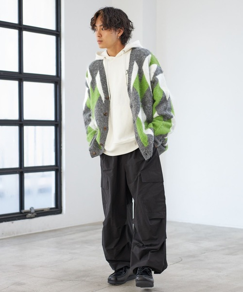PBLIM(ページボーイリム)の「PAGEBOYLIM/アーガイルカーディガン(カーディガン/ボレロ・レディース・グリーン系その他/ブルー系その他/ブラック系その他・FREE)」の22枚目の写真