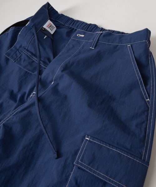 VISION STREET WEAR（ヴィジョンストリートウェア）の「【VISION STREET WEAR／ヴィジョンストリートウェア】ダブルニーナイロンカーゴパンツ（カーゴパンツ・メンズ・アイボリー/ブラック/イエロー/グリーン/ネイビー・M/L）」の22枚目の写真